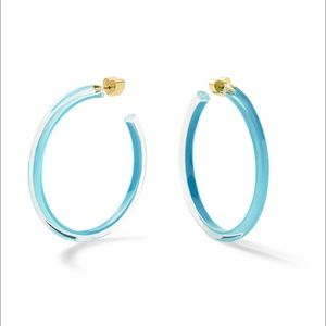 Alison Lou Lucite Jelly Hoops